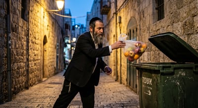 השלכת פירות ערלה לאשפה