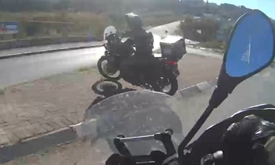 עולה על אי תנועה ובורח לשיחים: כך הסתיים מרדף דרמטי בצפון | צפו