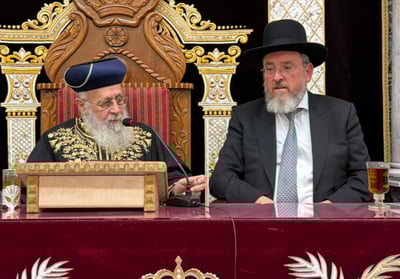 הראשון לציון: דווקא עכשיו שרוצים להחריב את עולם התורה היה ראוי להביא את נשיא ארגנטינה ל'חברון'