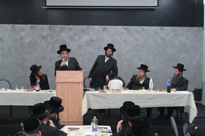 הרה"צ רבי יעקב מרדכי הגר בביקור בעמנואל 