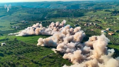 לוחמי גולני השמידו 50 תשתיות טרור בלבנון; אמצעי לחימה אותרו בחדר ילדים | תיעוד