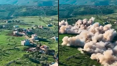 השלווה הירוקה הופרה ברגע: צה"ל תקף מספר עצום של יעדים בלבנון