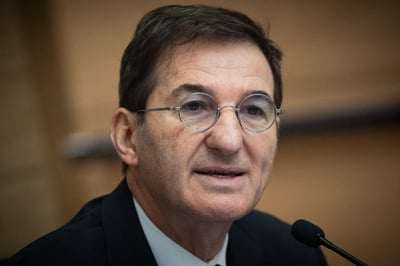 ח"כ בועז ביסמוט בישיבת ועדת חוץ וביטחון