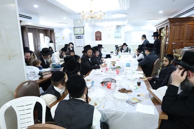 הגה"צ רבי יצחק לעזער בהילולת הרה"ק מרופשיץ