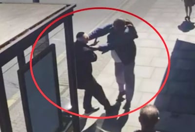 משה שיין ברגע הדקירה, אתמול