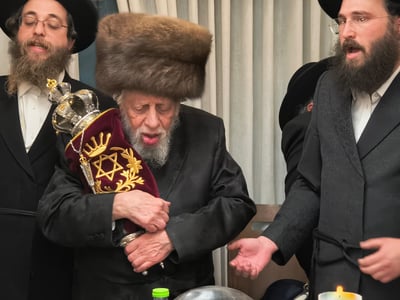 מראות מתיקון ספר התורה בקופיטשניץ