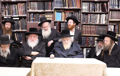 המעמד במעונו של הגר"מ שטרנבוך