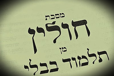 הדף היומי: מס' חולין דף ד' יום שני י"ז באייר