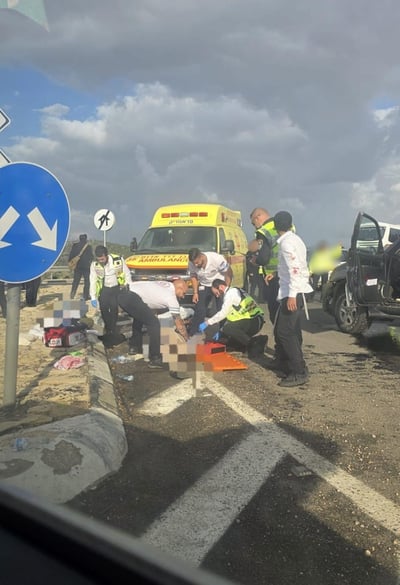 תאונה בחזור מהילולת הרשב"י