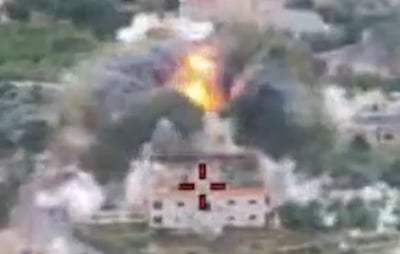תיעוד בצבע: כך הפציצו מטוסי קרב מבנים צבאיים של חיזבאללה בלבנון