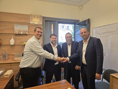 נתי גבאי (מימין), סמוטריץ', גפני וגרינברג