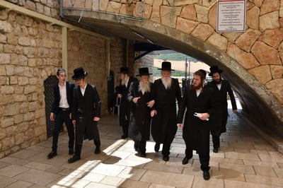 ל"ג בעומר אצל הגרי"ד גרוסמן