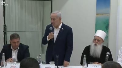 בעקבות הפוסט: כך נראתה הפגישה שנתניהו נאלץ לסיים כדי לשוחח עם טראמפ 