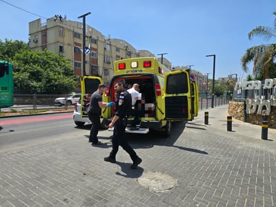 זירת האירוע בלוד