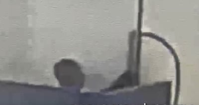 תיעוד מקומם מהכלא בצפון: מה צייר האסיר בתוך חדר השירותים?