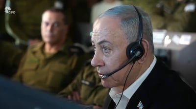 נתניהו משוחח עם מפקד השייטת