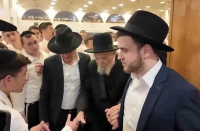 "לא רוצים לתת לנו ללמוד": משאו הכואב של הגרמ"ה הירש בישיבת חברון | צפו