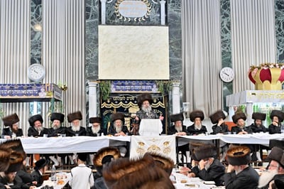 נעילת החג שבועות אצל הגרח"צ מייזליש