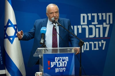 יו"ר מפלגת ישראל ביתנו, ח"כ אביגדור ליברמן