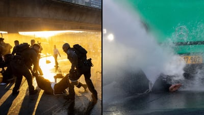 גלריה סוערת: מחאות 'הפלג' ברחבי הארץ נגד גל המעצרים
