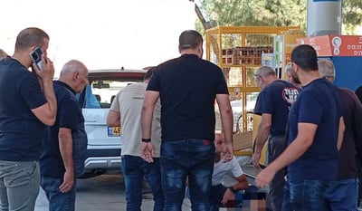זירת הפיגוע