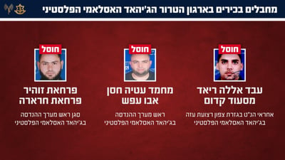 המחבלים שחוסלו