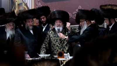 אחרי תקופה ארוכה: הרבי מויז'ניץ חזר לאלעד והכריז: "זה התפקיד של כל יהודי"