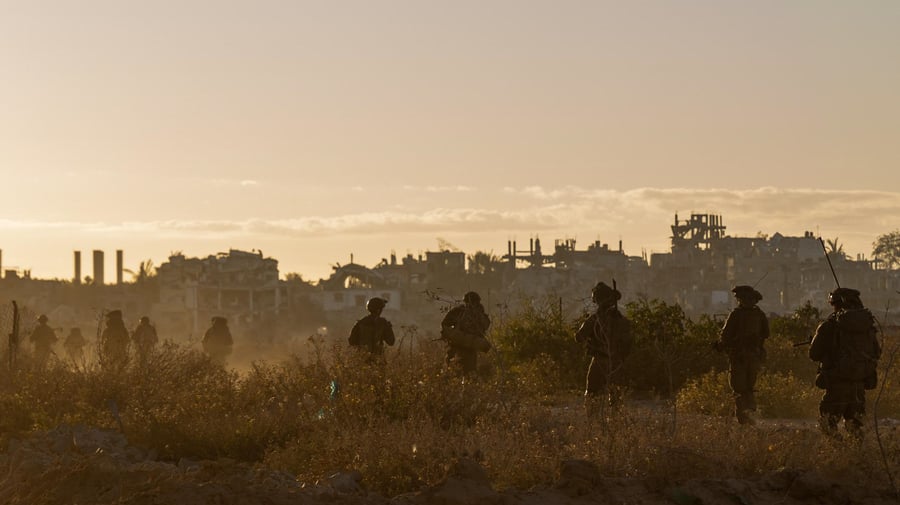 כוחות צה"ל במרכז הרצועה