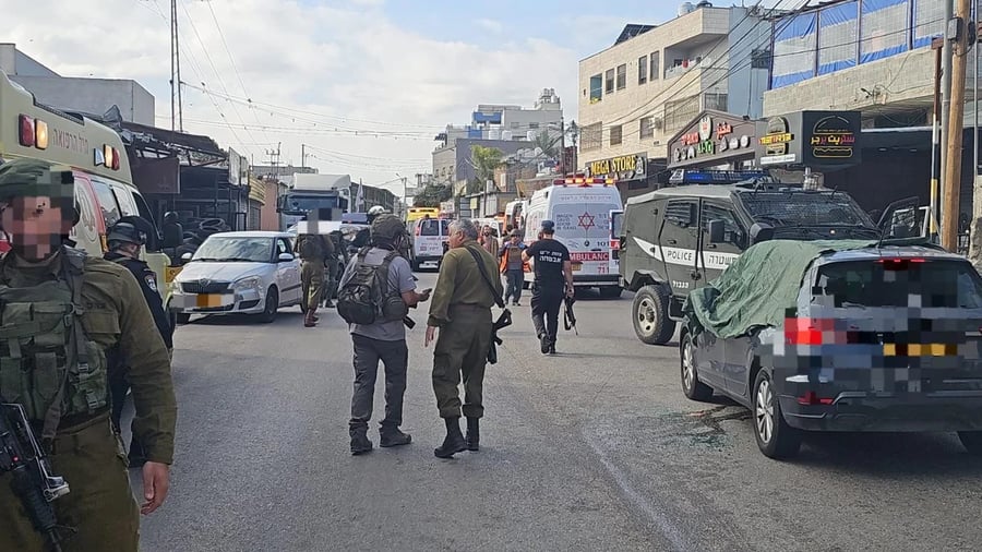 זירת הפיגוע בפונדוק. אילוסטרציה