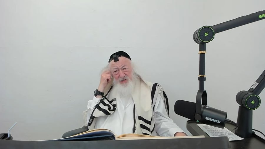 הרב יעקב דוד סטפנסקי בשיעור על מסכת מועד קטן