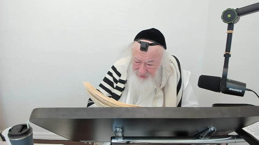 הרב יעקב דוד סטפנסקי בשיעור על מסכת מועד קטן