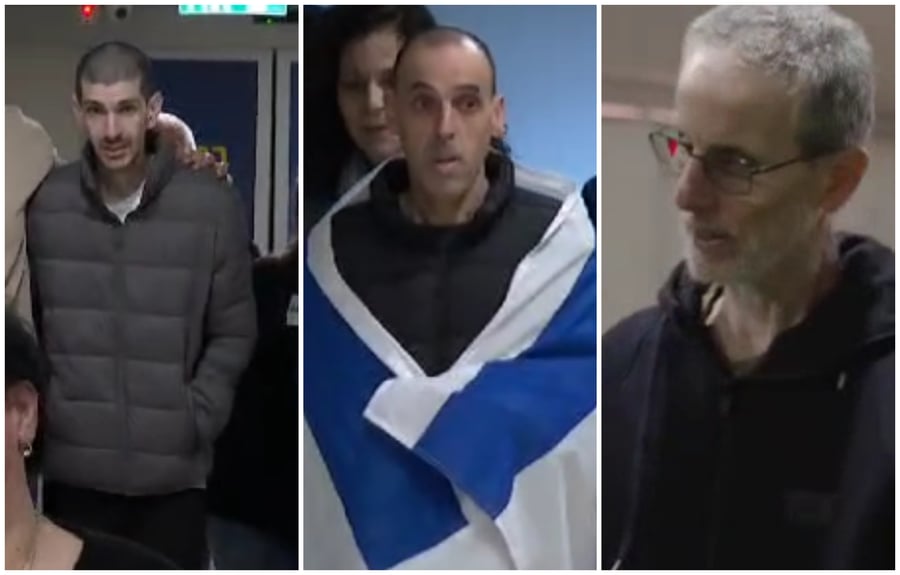 אוהד, אור ואלי שוחררו מהשבי הנורא של חמאס כשהם במצב מזעזע; "רואים זאת בחומרה"