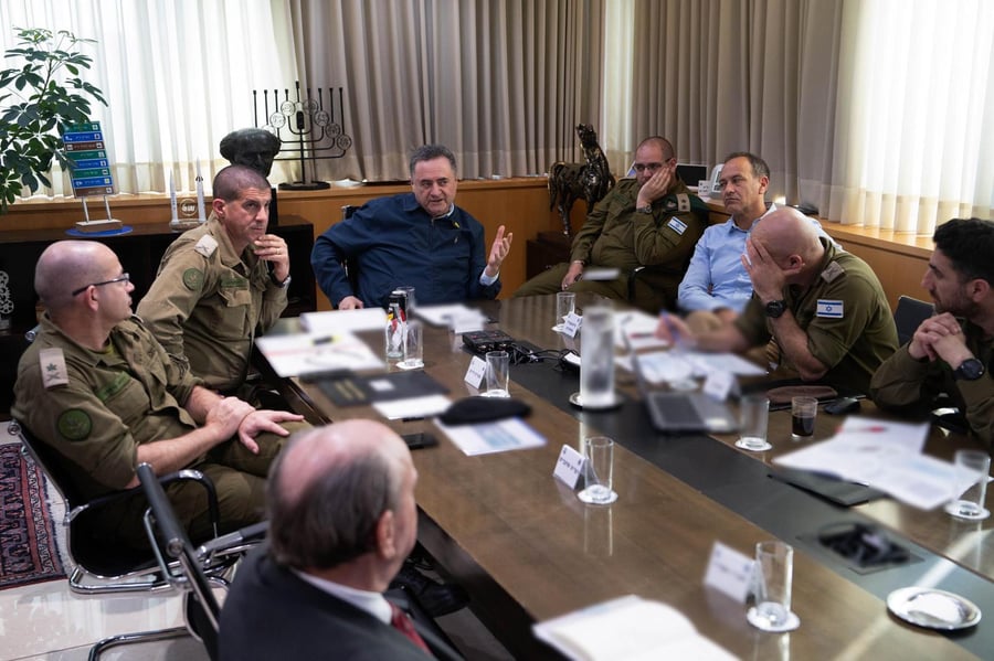 שר הביטחון בדיון על ההחלטה