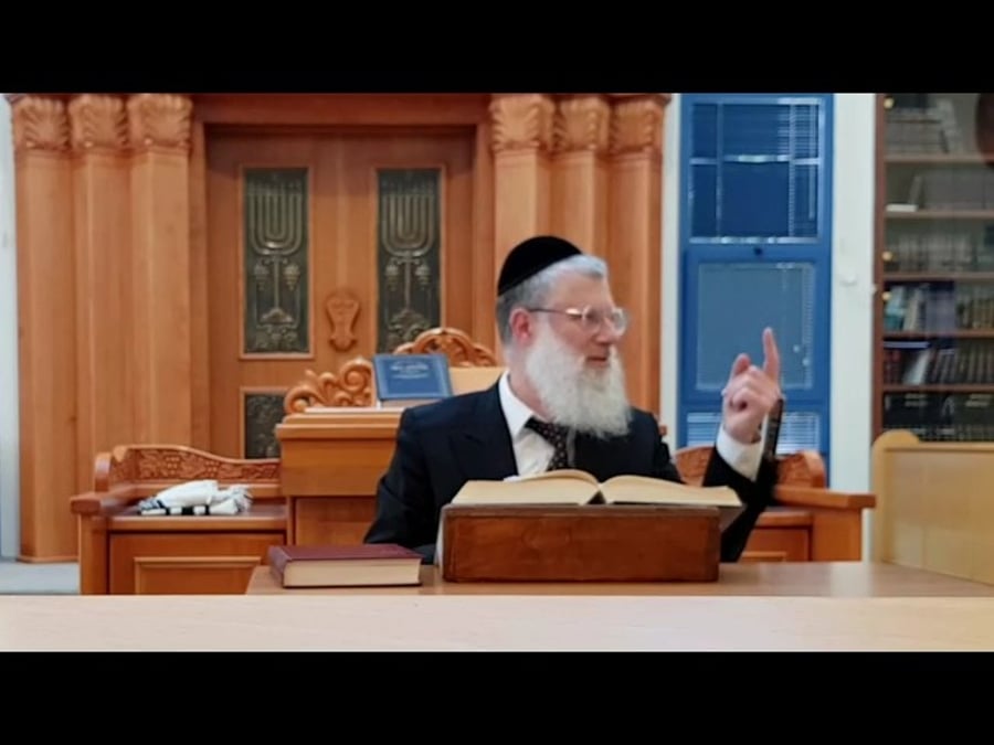 הרב אברהם יוסף שוורץ, על פרשת משפטים