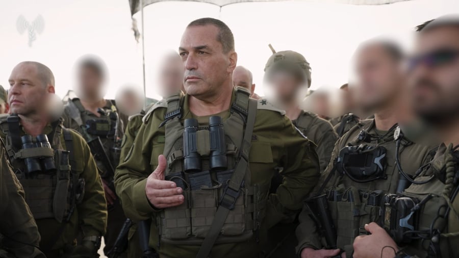 הרמטכ״ל ללוחמים בעזה: ״אתם כל הזמן צריכים להיות מוכנים, דרוכים ולתרגל"
