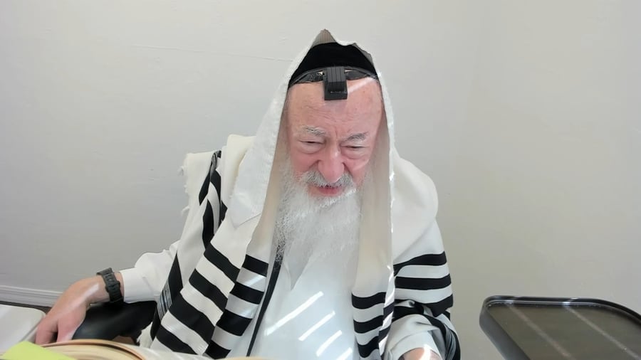 הרב יעקב דוד סטפנסקי בשיעור על מסכת נדרים