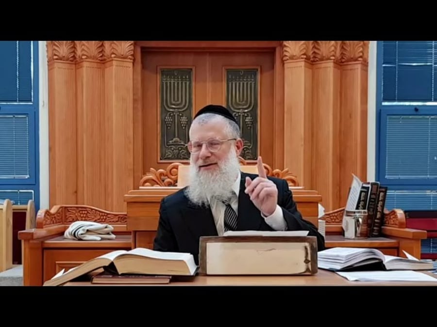 הרב אברהם יוסף שוורץ, על פרשת כי תשא