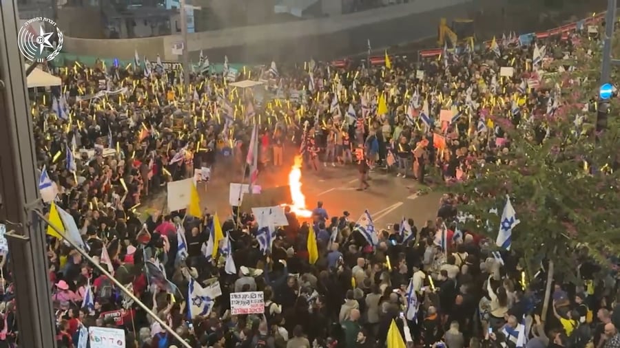 הפגנות שמאל נגד הממשלה | ארכיון, אילוסטרציה