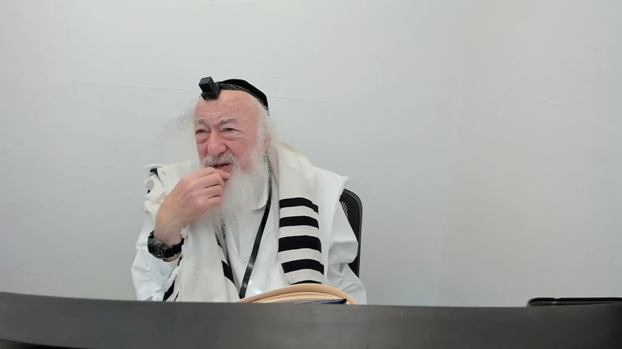 הרב יעקב דוד סטפנסקי בשיעור על מסכת נזיר
