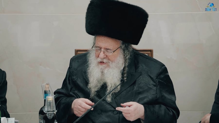 פורים אצל הראש ישיבה הגר"ש אלתר