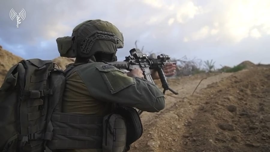 לוחמי צה"ל ברצועת עזה 