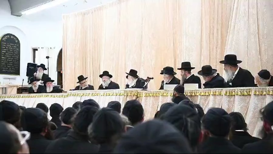 האדמו"ר מגור בביקור בתל אביב