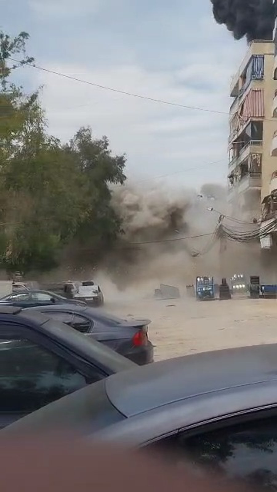 תקיפת הבניין בדאחייה