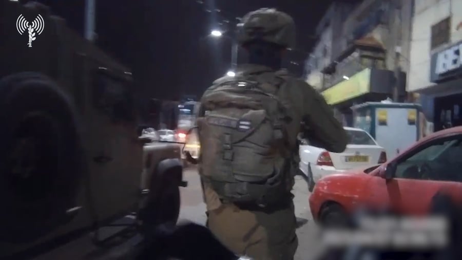 כוחות צה"ל פועלים בשומרון