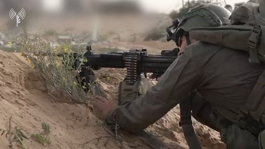לוחמי צה"ל ברצועת עזה