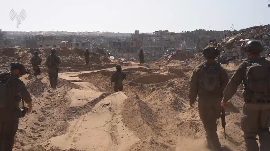 פעילות הכוחות בעזה