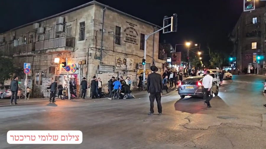כיכר השבת בזמן האזעקה ביום הזיכרון תשפ"ה
