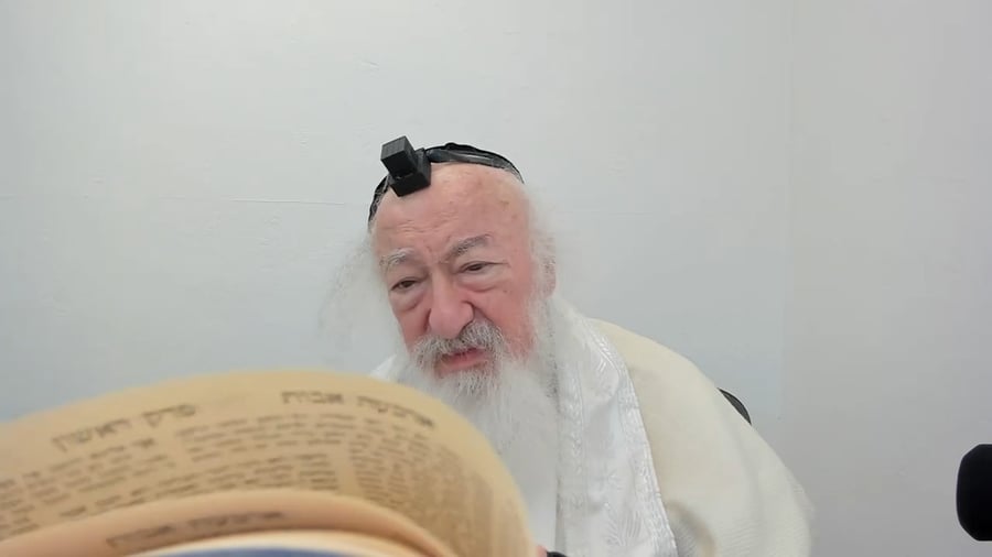 הרב יעקב דוד סטפנסקי בשיעור על מסכת בבא קמא
