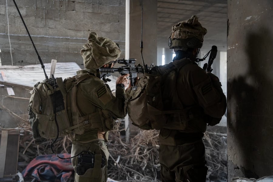 לוחמי גולני בפעילות מבצעית