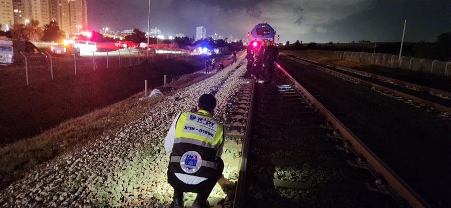 טרגדיה נוראה: בן 60 נהרג מפגיעת רכבת ישירה בעיר הצפונית